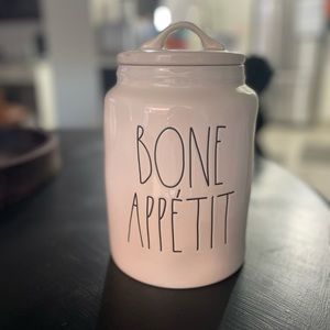 Rae Dunn BON APPÉTIT Pet Treat Jar